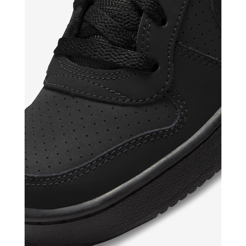 Nike Αθλητικά Μποτάκια Sneakers Court Borough Mid Μαύρα Nike Αθλητικά Μποτάκια Sneakers Court Borough Mid Μαύρα