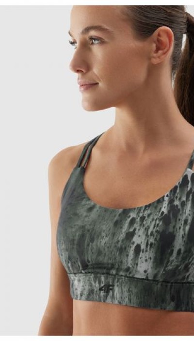 4F Γυναικείο μπουστάκι yogs 4FDRY πράσινο