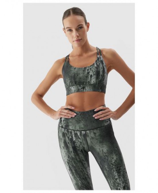 4F Γυναικείο μπουστάκι yogs 4FDRY πράσινο