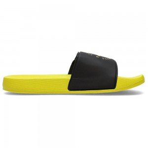 4F Kids boy flip-flops with velcro yellow