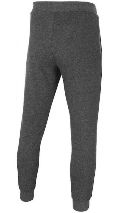 4F Ανδρικό Παντελόνι Φόρμας Φούτερ Με Λάστιχο Γκρι