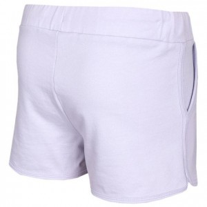 4F Girls cotton shorts lilac