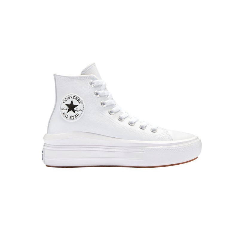 Converse Δερμάτινα Μποτάκια unisex Ctas high άσπρο Converse Δερμάτινα Μποτάκια unisex Ctas high άσπρο