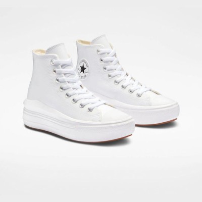 Converse Δερμάτινα Μποτάκια unisex Ctas high άσπρο