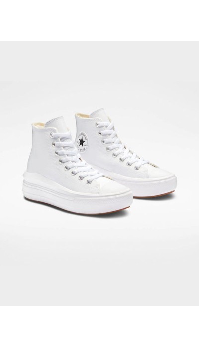 Converse Δερμάτινα Μποτάκια unisex Ctas high άσπρο