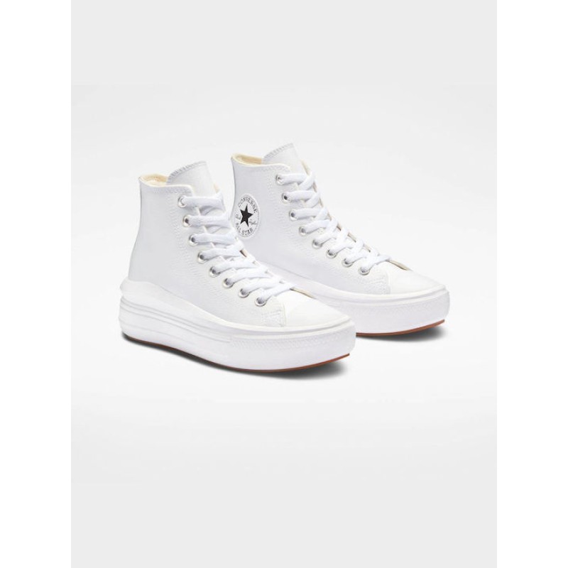 Converse Δερμάτινα Μποτάκια unisex Ctas high άσπρο Converse Δερμάτινα Μποτάκια unisex Ctas high άσπρο