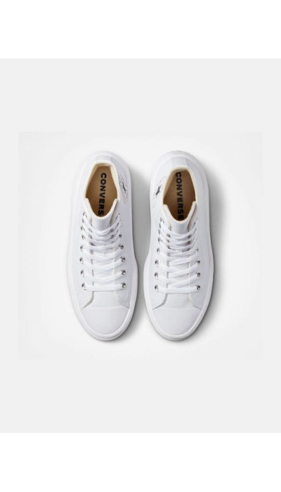 Converse Δερμάτινα Μποτάκια unisex Ctas high άσπρο