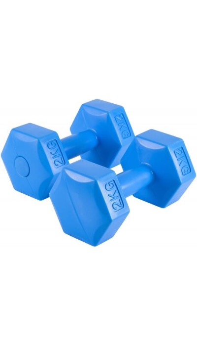 Amila Plastic Weights (2X2Kg) 44531