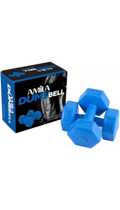 Amila Plastic Weights (2X2Kg) 44531