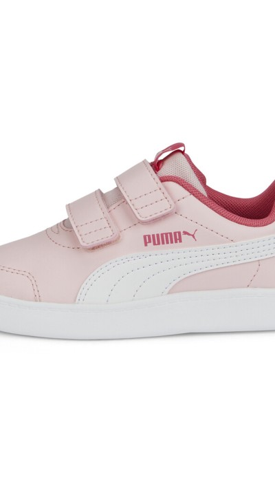 Puma Παιδικό αθλητικό παπούτσι για κορίτσι Courtflex 2V Ps ροζ