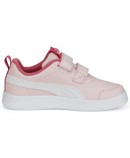 Puma Παιδικό αθλητικό παπούτσι για κορίτσι Courtflex 2V Ps ροζ