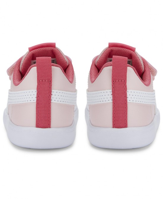 Puma Παιδικό αθλητικό παπούτσι για κορίτσι Courtflex 2V Inf ροζ