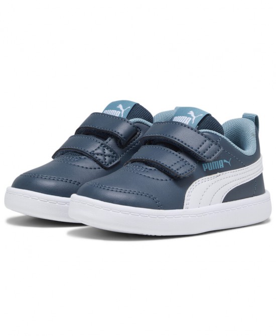 Puma Παιδικό αθλητικό παπούτσι για αγόρι Courtflex 2V Inf μπλε