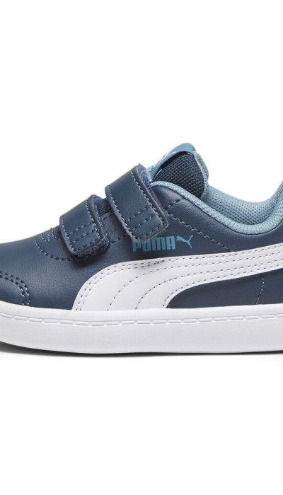 Puma Παιδικό αθλητικό παπούτσι για αγόρι Courtflex 2V Inf μπλε