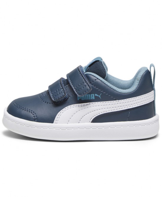 Puma Παιδικό αθλητικό παπούτσι για αγόρι Courtflex 2V Inf μπλε