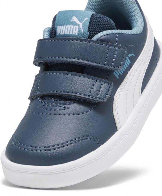 Puma Παιδικό αθλητικό παπούτσι για αγόρι Courtflex 2V Inf μπλε