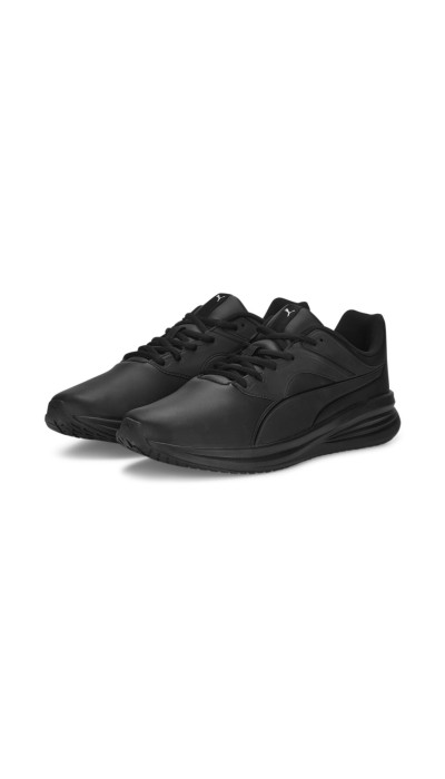 Puma Transport Sl Ανδρικά Αθλητικά Παπούτσια Running Μαύρα