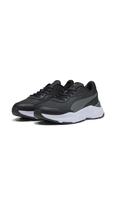 Puma Γυναικεία Αθλητικά Παπούτσια Sneakers  Δερμάτινα  Cassia Via Rose Μαύρα