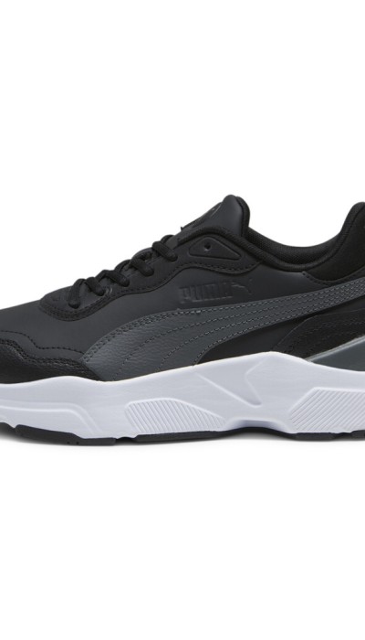 Puma Γυναικεία Αθλητικά Παπούτσια Sneakers  Δερμάτινα  Cassia Via Rose Μαύρα