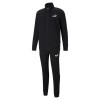 Puma Ανδρική φόρμα φούτερ clean sweat μαύρη