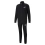 Puma Ανδρική φόρμα φούτερ clean sweat μαύρη