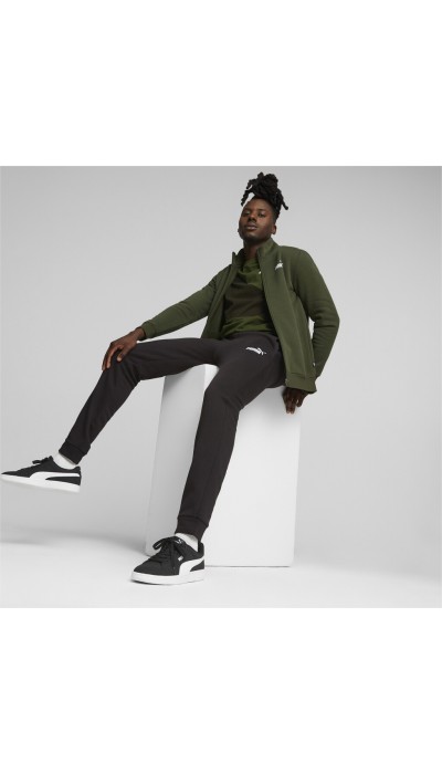 Puma Ανδρική φόρμα φούτερ clean sweat χακί