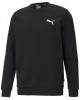 Puma Ανδρική μπλούζα φούτερ με λαιμόκοψη essentials μαύρη