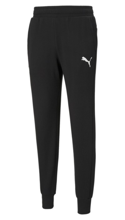 Puma Ανδρικό παντελόνι φόρμας φούτερ με λάστιχο μαύρο