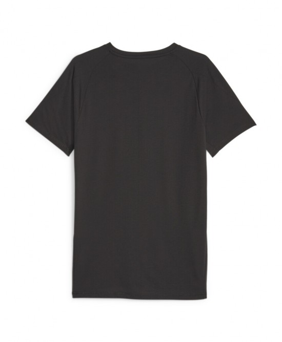 Puma Evostripe ανδρική κοντομάνικη μπλούζα dry-cell μαύρη