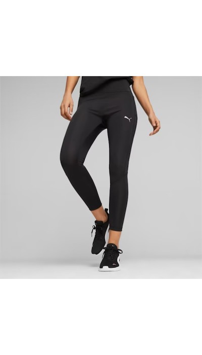 Puma Γυναικείο ψηλόμεσο κολάν Evostripe μαύρο