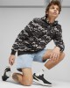 Puma Ανδρική μπλούζα φούτερ με κουκούλα Ess+ logo lab μαύρη
