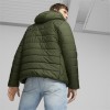 Puma Ανδρικό μπουφάν με κουκούλα Padded Jacket χακί