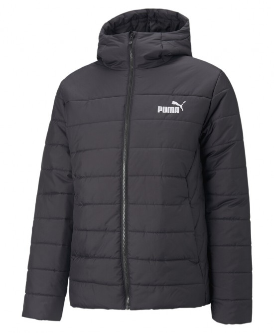 Puma Ανδρικό μπουφάν με κουκούλα Padded Jacket μαύρο