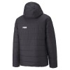 Puma Ανδρικό μπουφάν με κουκούλα Padded Jacket μαύρο