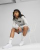 Puma Γυναικεία sneakers Smash platform άσπρα