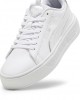 Puma Γυναικεία sneakers Smash platform άσπρα