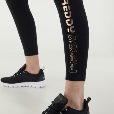 Freddy Ankle-length stretch fleece workout leggings  F2WBCP13