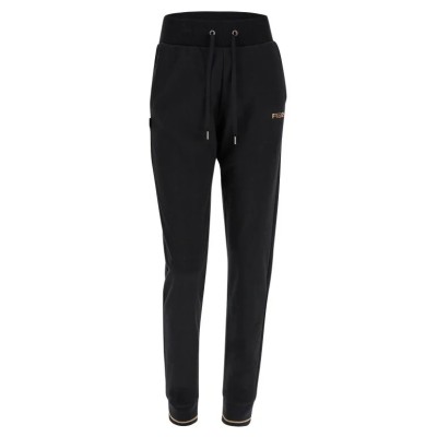 Freddy Stretch fleece joggers with a drawstring and copper details F2WBCP17