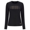 Freddy Long-sleeve t-shirt with copper-hued prints F2WBCT5