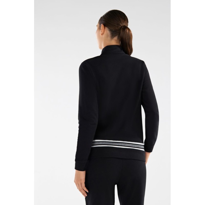 Freddy Long stretch fleece track suit with striped jacquard tape F2WTRK2 Freddy Long stretch fleece track suit with striped jacquard tape F2WTRK2