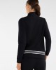 Freddy Long stretch fleece track suit with striped jacquard tape F2WTRK2