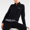 Freddy Long stretch fleece track suit with striped jacquard tape F2WTRK2