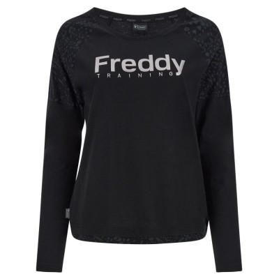 Freddy  t-shirt with animal print shoulders F2WTRT7