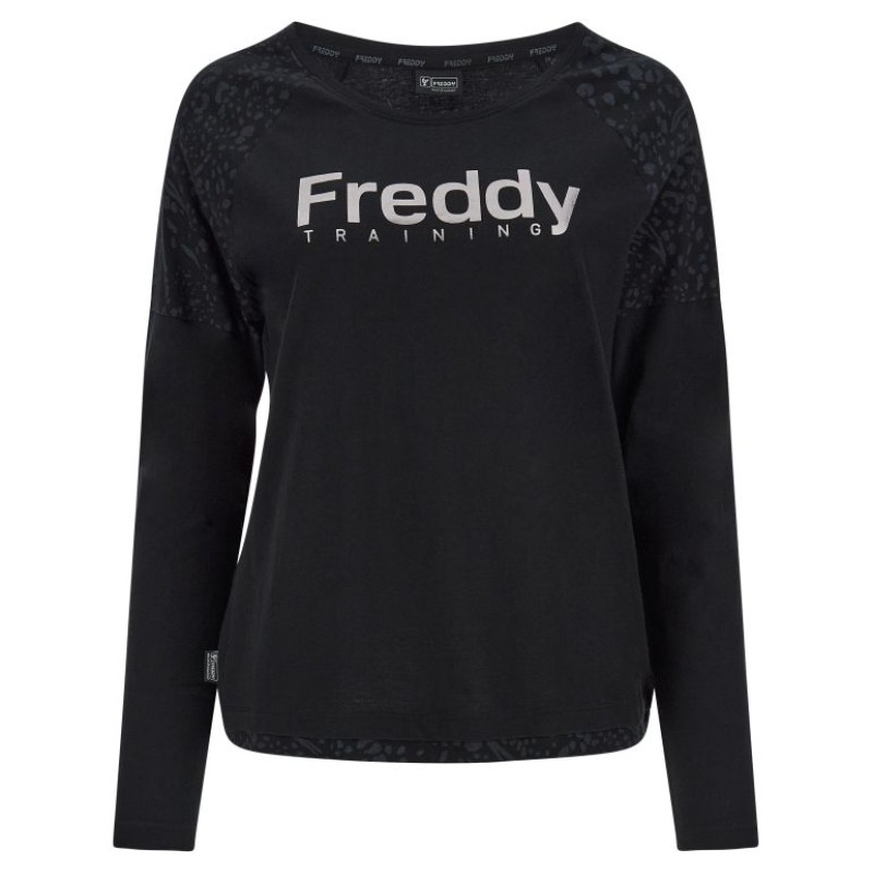 Freddy  t-shirt with animal print shoulders F2WTRT7