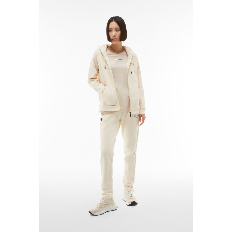 Freddy Γυναικείο παντελονι φόρμας γυναικείο εκρού