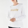 Freddy Crewneck sweatshirt with glossy print S2WTRS2