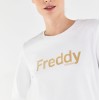 Freddy Crewneck sweatshirt with glossy print S2WTRS2