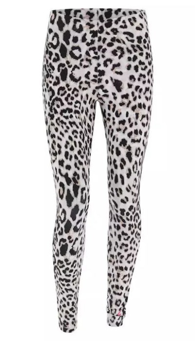 Freddy Γυναικείο κολάν με animal print εκρού
