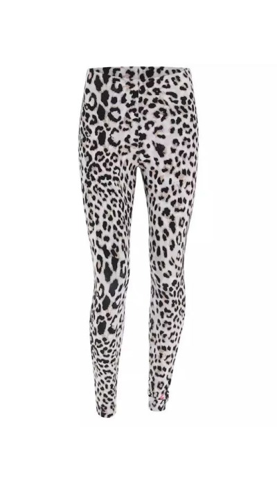 Freddy Γυναικείο κολάν με animal print εκρού
