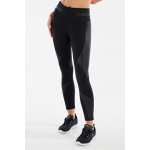 Freddy Breathable eco-friendly Superfit leggings with shiny inserts SF5HF212